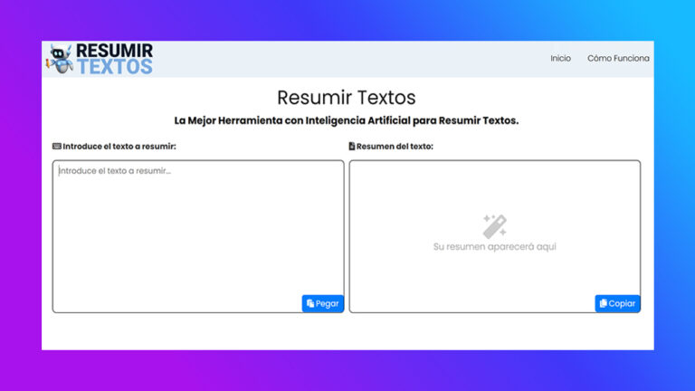 Resumir Textos